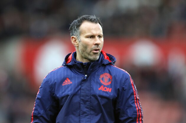 STOKE ON TRENT, ENGLAND - DECEMBER 26: Ryan Giggs the assistant head coach / assistant manager of Manchester United during the Barclays Premier League match between Stoke City and Manchester United at Britannia Stadium on December 26, 2015 in Stoke on Trent, England.  (Photo by James Baylis - AMA/Getty Images)
