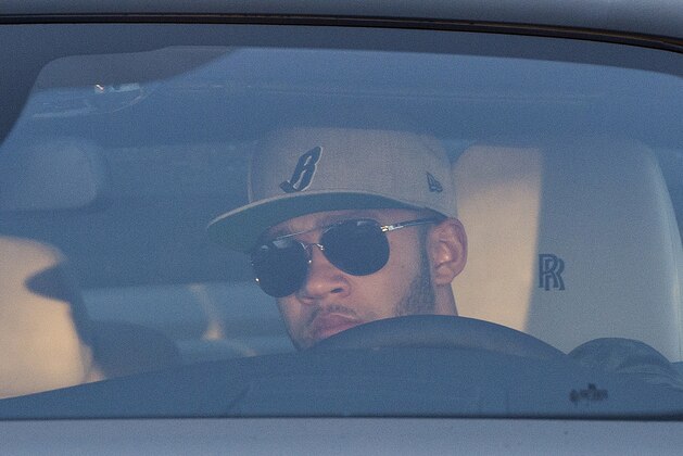 Manchester United's Dutch striker Memphis Depay arrives to attend a team training session at Manchester United's Carrington training complex, in Manchester, north west England on December 23, 2015. Manchester United manger Louis van Gaal was left hoping for a stay of execution over Christmas after speculation mounted that he was set to be sacked before his side's Boxing Day trip to Stoke City.    AFP PHOTO / OLI SCARFF / AFP / OLI SCARFF        (Photo credit should read OLI SCARFF/AFP/Getty Images)