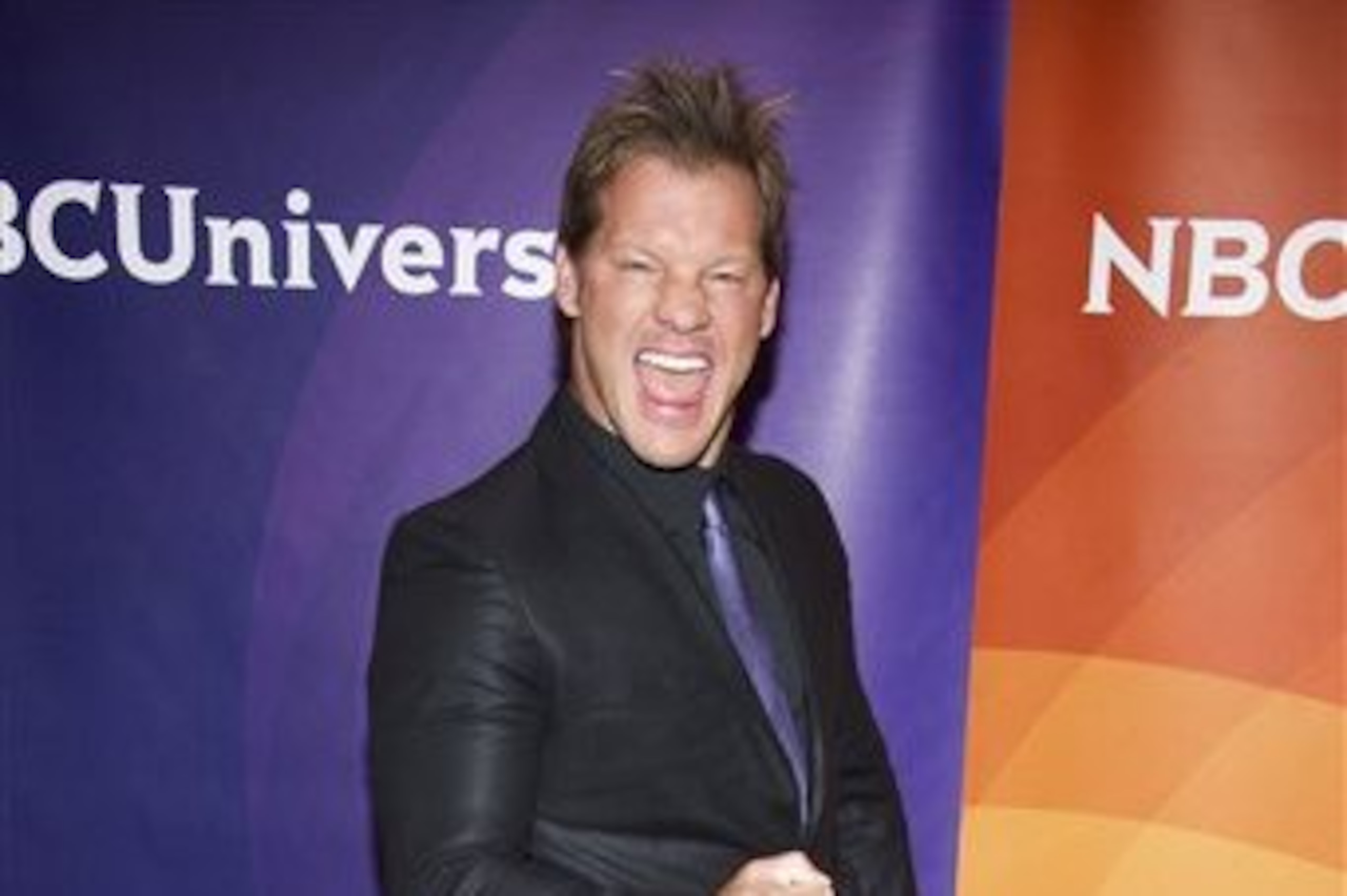 Chris Jericho arrives at the NBCUniversal New York Summer Press Day event at The Four Seasons Hotel on Wednesday, June 24, 2015, in New York. (Photo by Charles Sykes/Invision/AP) Chris Jericho arrives at the NBCUniversal New York Summer Press Day event at The Four Seasons Hotel on Wednesday, June 24, 2015, in New York. (Photo by Charles Sykes/Invision/AP)