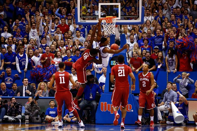 LAWRENCE, KS - JANUARY 04:  Wayne Selden Jr.