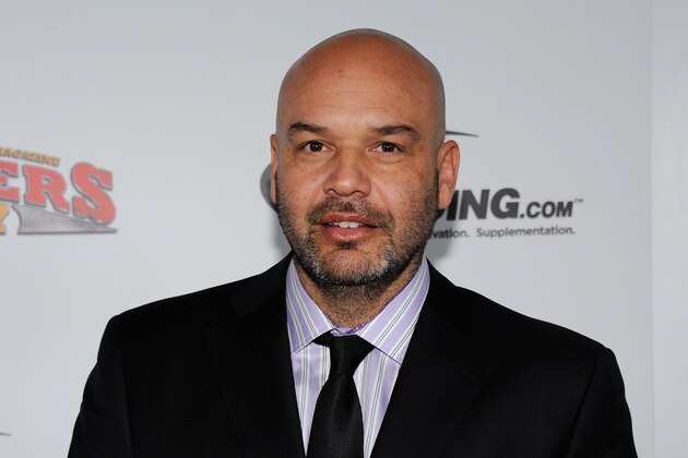 LAS VEGAS, NV - NOVEMBER 30:  Black House MMA co-founder Ed Soares holds the Gym of the Year award at the Fighters Only World Mixed Martial Arts Awards 2011 at The Pearl concert theater at the Palms Casino Resort November 30, 2011 in Las Vegas, Nevada.  (Photo by Ethan Miller/Getty Images)