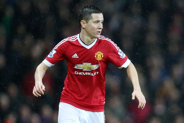 MANCHESTER, ENGLAND - JANUARY 02: Ander Herrera of Manchester United during the Barclays Premier League match between Manchester United and Swansea City at Old Trafford on January 2, 2016 in Manchester, England.  (Photo by James Baylis - AMA/Getty Images)