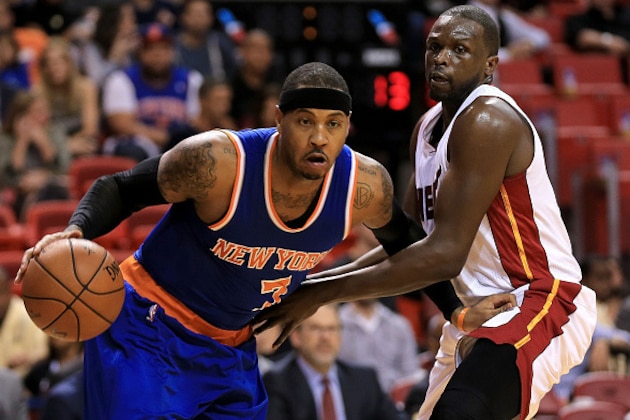 MIAMI, FL - JANUARY 06: Carmelo Anthony