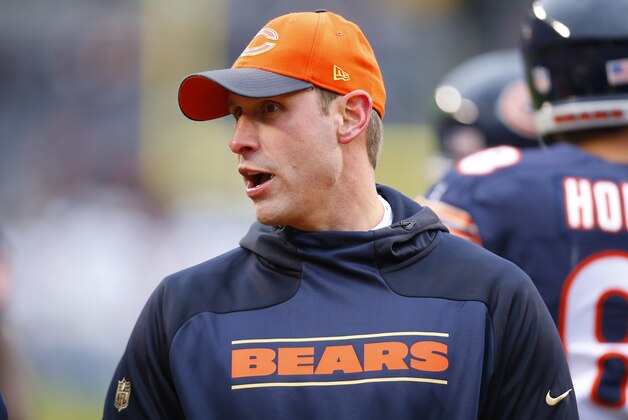 Chicago Bears offensive coordinator Adam Gase looks over the field before the NFL week 17 regular season football game against the Detroit Lions on Sunday, Jan. 3, 2016 in Chicago. (Jeff Haynes/AP Images for Panini) Chicago Bears offensive coordinator Adam Gase looks over the field before the NFL week 17 regular season football game against the Detroit Lions on Sunday, Jan. 3, 2016 in Chicago. (Jeff Haynes/AP Images for Panini)