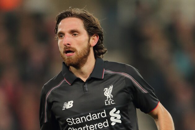 STOKE ON TRENT, ENGLAND - JANUARY 05: Joe Allen of Liverpool during the Capital One Cup Semi Final, First Leg, between Stoke City and Liverpool at Britannia Stadium on January 5, 2016 in Stoke on Trent, England.  (Photo by Matthew Ashton - AMA/Getty Images)