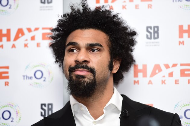 LONDON, ENGLAND - NOVEMBER 24: David Haye speaks during a press conference at The O2 Arena on November 24, 2015 in London, England. (Photo by Alex Broadway/Getty Images) LONDON, ENGLAND - NOVEMBER 24: David Haye speaks during a press conference at The O2 Arena on November 24, 2015 in London, England. (Photo by Alex Broadway/Getty Images)