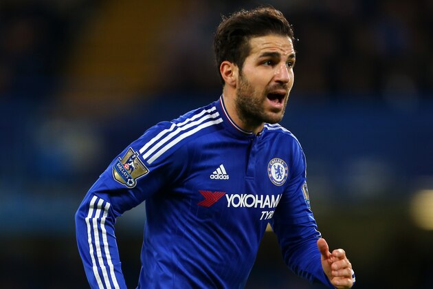 LONDON, ENGLAND - DECEMBER 26:  Cesc Fabregas of Chelsea during the Barclays Premier League match between Chelsea and Watford at Stamford Bridge on December 26, 2015 in London, England.  (Photo by Catherine Ivill - AMA/Getty Images)