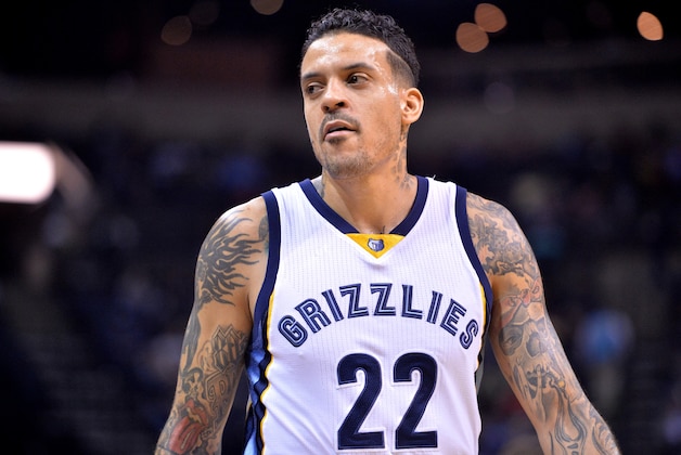 Memphis Grizzlies forward Matt Barnes (22) plays in the first half of an NBA basketball game Thursday, Jan. 14, 2016, in Memphis, Tenn. (AP Photo/Brandon Dill)