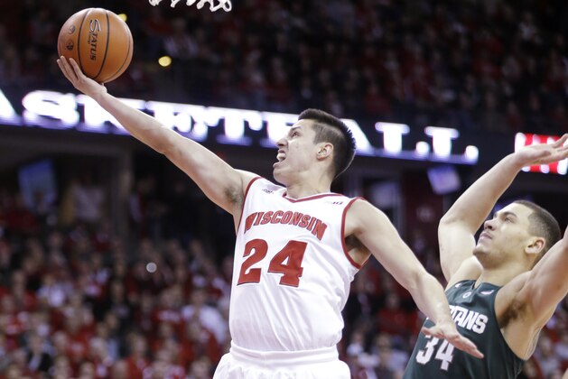 MADISON, WI - JANUARY 17: Bronson Koenig