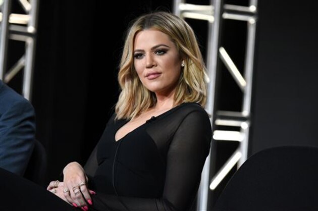Khloe Kardashian participates in the panel for