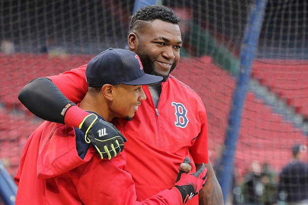 Mookie Betts Will Take Torch from David Ortiz as Red Sox's Franchise Player