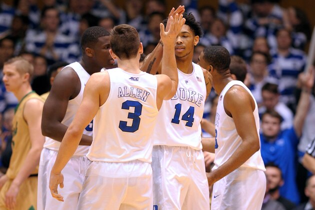 DURHAM, NC - JANUARY 16: Grayson Allen