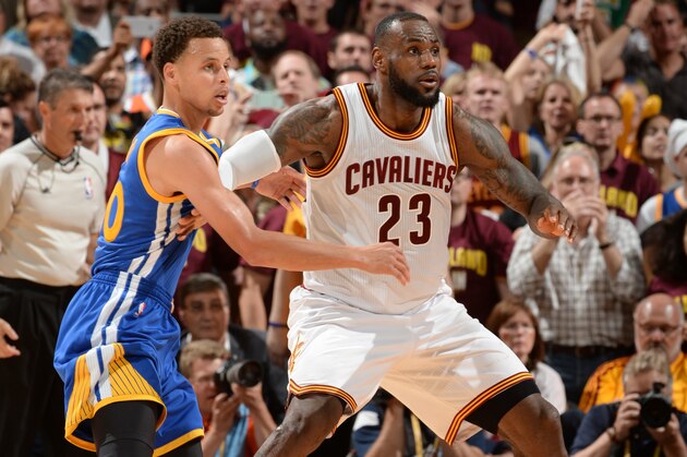 CLEVELAND, OH - JUNE 16: LeBron James