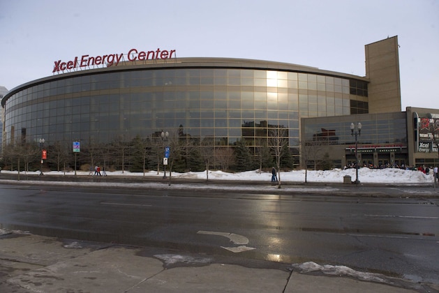 Mar 9, 2014; Saint Paul, MN, USA; An overall view of  the Xcel Energy Center prior to the game between the Minnesota Wild and the St. Louis Blues. Mandatory Credit: Marilyn Indahl-USA TODAY Sports