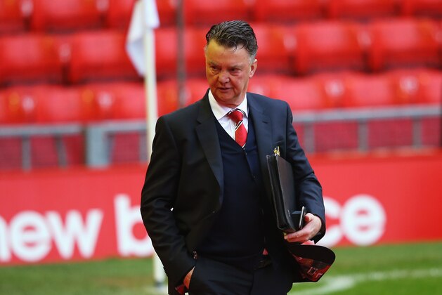 LIVERPOOL, ENGLAND - JANUARY 17:  Louis van Gaal, manager of Manchester United arrives for the Barclays Premier League match between Liverpool and Manchester United at Anfield on January 17, 2016 in Liverpool, England.  (Photo by Alex Livesey/Getty Images)
