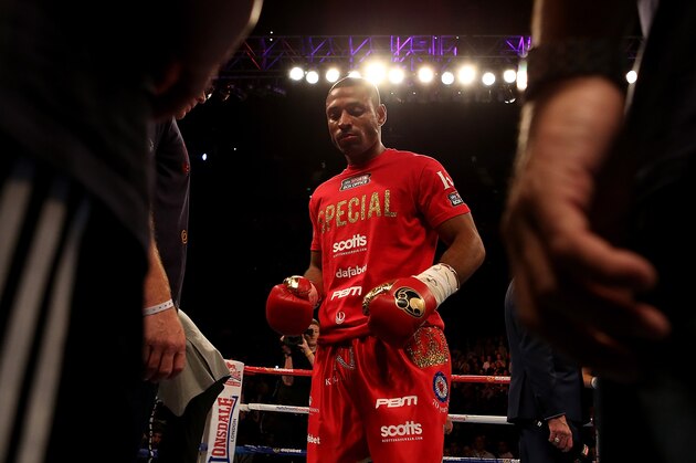 LONDON, ENGLAND - MAY 30:  Kell Brook of England prepares for his IBF World Welterweight Championship bout against Frankie Gavin of England at The O2 Arena on May 30, 2015 in London, England.  (Photo by Ben Hoskins/Getty Images)