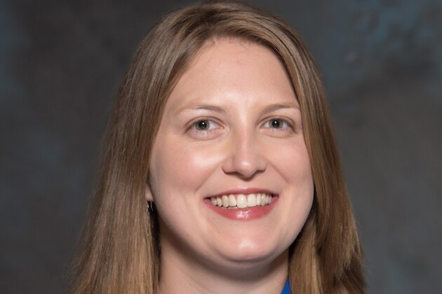 This is a 2015 photo of Kathryn Smith of the Buffalo Bills NFL football team. This image reflects the Buffalo Bills active roster as of Thursday, May 7, 2015 when this image was taken. (AP Photo)