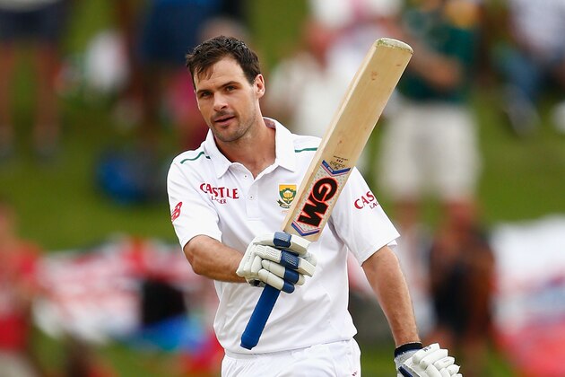 CENTURION, SOUTH AFRICA - JANUARY 22:  Stephen Cook of South Africa celebrates his century during day one of the 4th Test at Supersport Park on January 22, 2016 in Centurion, South Africa.  (Photo by Julian Finney/Getty Images)