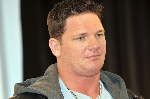 ATLANTA, GA - FEBRUARY 22: TNA Wrestler 'The Phenomenal'AJ Styles attends Dove Awards Press Conference at Georgian Terrace Hotel - Livingston on February 22, 2012 in Atlanta, Georgia. (Photo by Moses Robinson/Getty Images for Gospel Music Association)