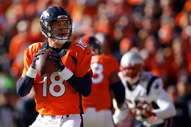 DENVER, CO - JANUARY 24:  Peyton Manning