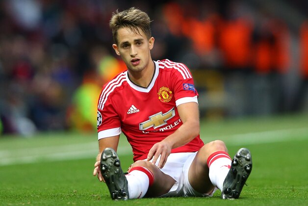 MANCHESTER, ENGLAND - AUGUST 18:  Adnan Januzaj of Manchester United during the UEFA Champions League Qualifying Round Play Off First Leg match between Manchester United and Club Brugge at Old Trafford on August 18, 2015 in Manchester, England.  (Photo by Alex Livesey/Getty Images)