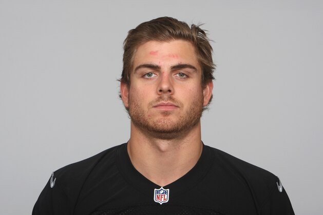 This is a photo of Nick Kasa of the Oakland Raiders NFL football team. This image reflects the Oakland Raiders active roster as of Wednesday, June 18, 2014. (AP Photo)