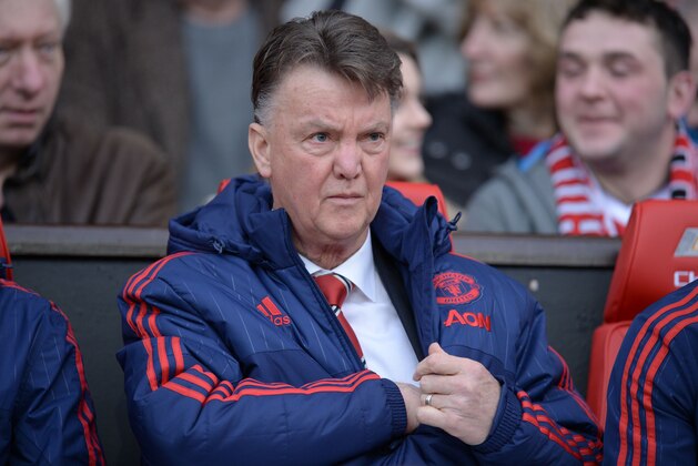 Manchester United's Dutch manager Louis van Gaal sits in the dug out ahead of the English Premier League football match between Manchester United and Southampton at Old Trafford in Manchester, north west England, on January 23, 2016. AFP PHOTO / OLI SCARFF

RESTRICTED TO EDITORIAL USE. No use with unauthorized audio, video, data, fixture lists, club/league logos or 'live' services. Online in-match use limited to 75 images, no video emulation. No use in betting, games or single club/league/player publications. / AFP / OLI SCARFF        (Photo credit should read OLI SCARFF/AFP/Getty Images)