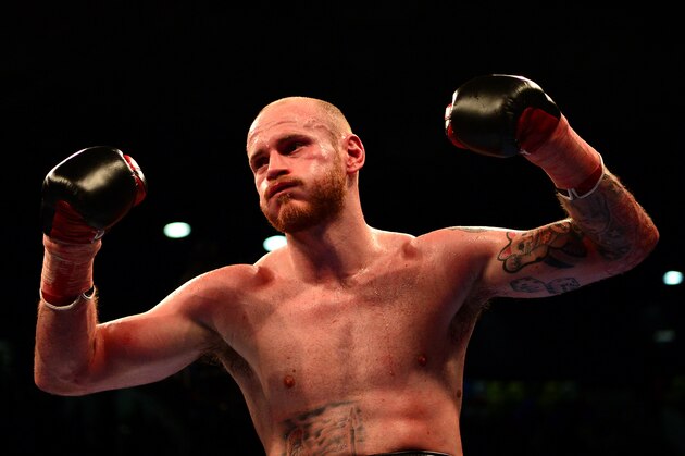 LONDON, ENGLAND - JANUARY 30:  George Groves of England celebrates victory over Andrea Di Luisa of Italy during their International Super-Middleweight Contest  at the Copper Box Arena on January 30, 2016 in London, England.  (Photo by Dan Mullan/Getty Images)