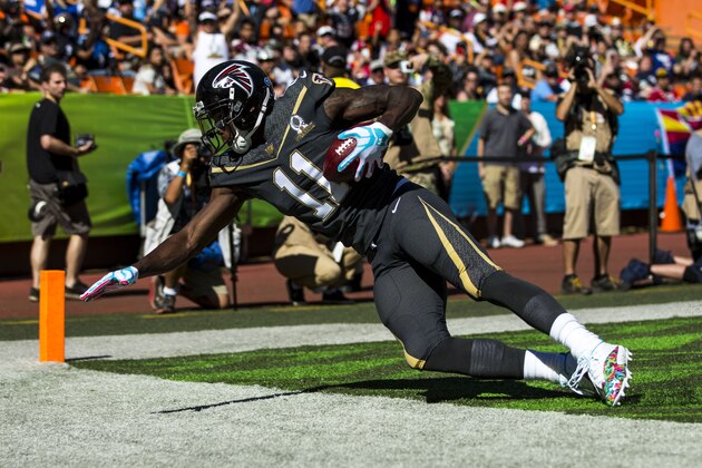 HONOLULU, HI -  SUNDAY, JANUARY 31:  Team Irvin wide receiver Julio Jones