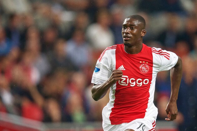 Yaya Sanogo of Ajax during the Dutch Eredivisie match between Ajax Amsterdam and Willem II Tilburg at the Amsterdam Arena on August 15, 2015 in Amsterdam, The Netherlands(Photo by VI Images via Getty Images)