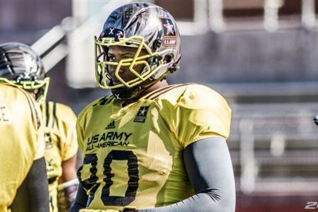 Which SEC school will land 5-star defensive tackle Derrick Brown: Alabama, Auburn, Georgia or Tennessee?