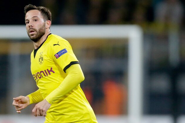 Gonzalo Castro of Borussia Dortmund during the Europa League group C match between Borussia Dortmund and Qäbälä FK on November 5, 2015 at the Signal Iduna Park stadium in Dortmund, Germany.(Photo by VI Images via Getty Images)
