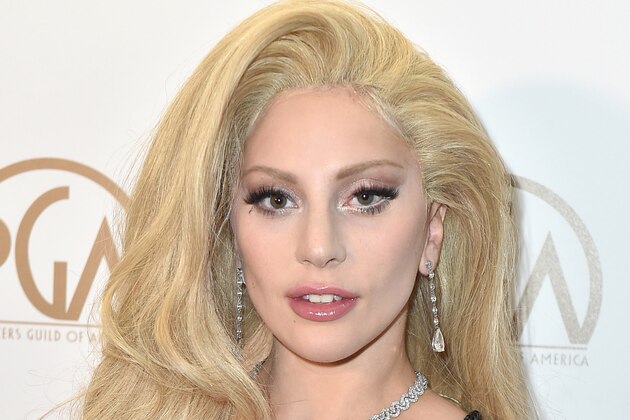 EXCLUSIVE - Lady Gaga poses backstage at the 27th annual Producers Guild Awards at the Hyatt Regency Century Plaza on Saturday, Jan. 23, 2016, in Los Angeles. (Photo by Jordan Strauss/Invision for Producers Guild of America/AP Images)