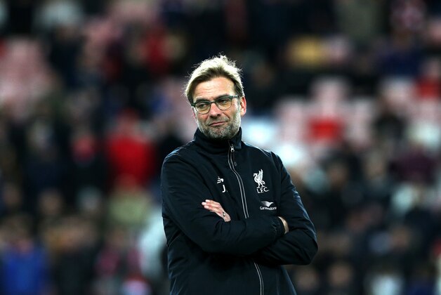 Liverpool's manager Jurgen Klopp awaits the start of the English Premier League soccer match between Sunderland and Liverpool at the Stadium of Light, Sunderland, England, Wednesday, Dec. 30, 2015. (AP Photo/Scott Heppell)