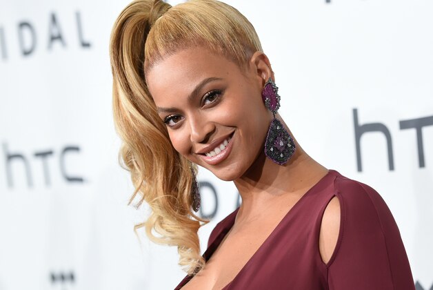 Beyonce Knowles arrives at TIDAL X: 1020 Amplified by HTC at the Barclays Center on Tuesday, Oct. 20, 2015, in New York. (Photo by Evan Agostini/Invision/AP)