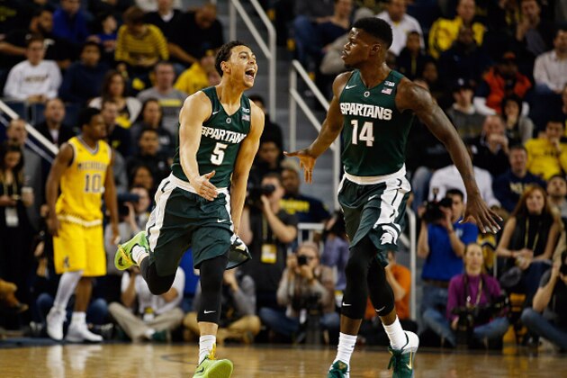 ANN ARBOR, MI - JANUARY 06: Bryn Forbes