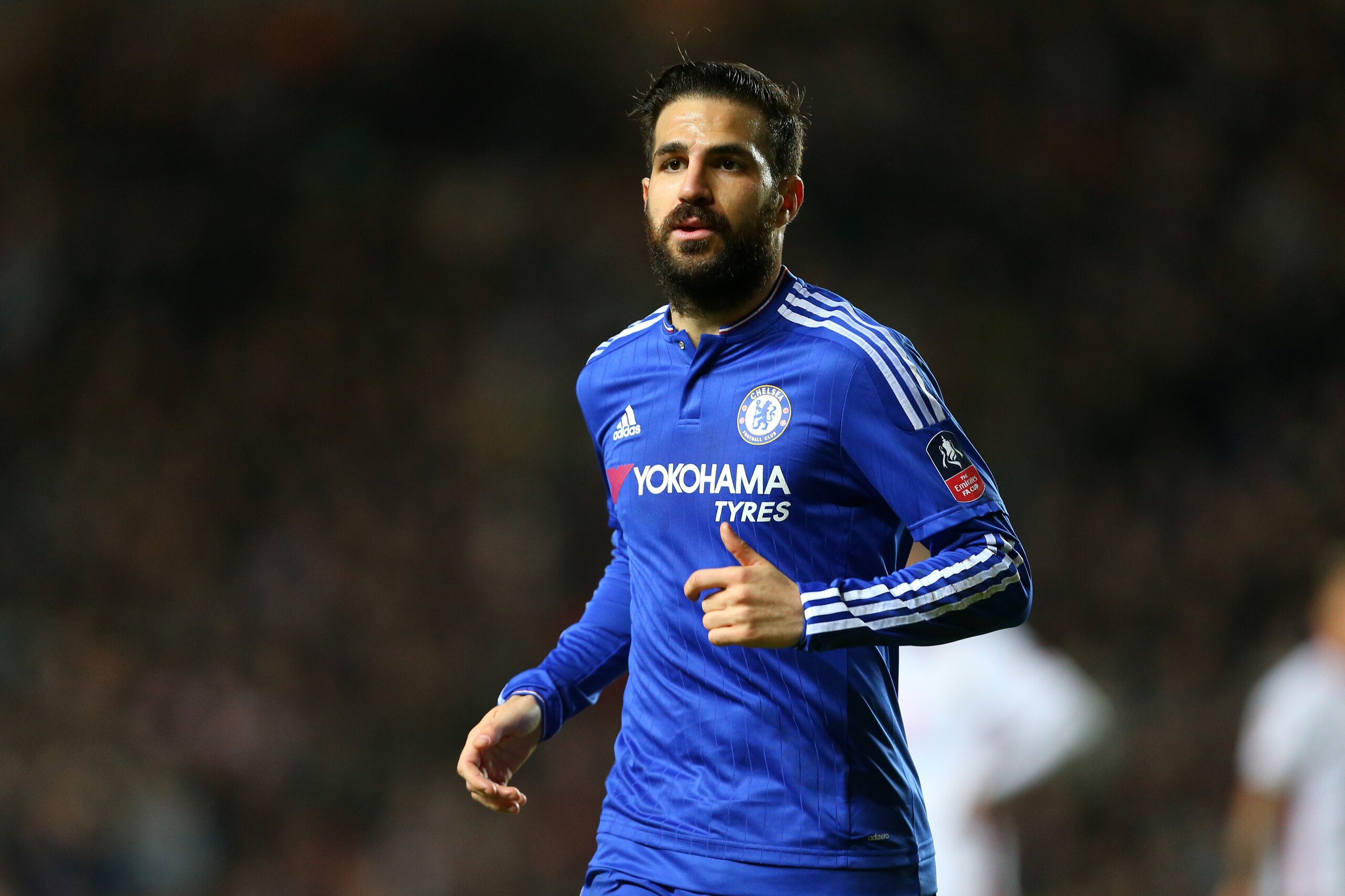 MILTON KEYNES, ENGLAND - JANUARY 31: Cesc Fabregas of Chelsea during the Emirates FA Cup match between MK Dons and Chelsea at Stadium mk on January 31, 2016 in Milton Keynes, England. (Photo by Catherine Ivill - AMA/Getty Images) MILTON KEYNES, ENGLAND - JANUARY 31: Cesc Fabregas of Chelsea during the Emirates FA Cup match between MK Dons and Chelsea at Stadium mk on January 31, 2016 in Milton Keynes, England. (Photo by Catherine Ivill - AMA/Getty Images)