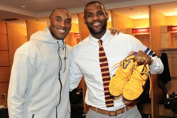 lebron james wearing kobes