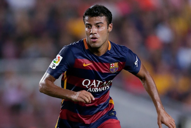 Rafinha Rafael Alcantara of FC Barcelona during the Joan Gamper Trophy match between Barcelona and AS Roma on August 5, 2015 at the Camp Nou stadium in Barcelona, Spain.(Photo by VI Images via Getty Images)