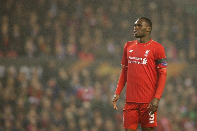 LIVERPOOL, ENGLAND - NOVEMBER 26: Christian Benteke of Liverpool looks on during the UEFA Europa League match between Liverpool FC and FC Girondins de Bordeaux at Anfield on November 26, 2015 in Liverpool, United Kingdom. (Photo by Alex Livesey/Getty Images) LIVERPOOL, ENGLAND - NOVEMBER 26: Christian Benteke of Liverpool looks on during the UEFA Europa League match between Liverpool FC and FC Girondins de Bordeaux at Anfield on November 26, 2015 in Liverpool, United Kingdom. (Photo by Alex Livesey/Getty Images)