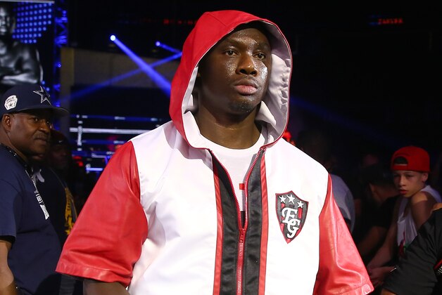 NEWARK, NJ - AUGUST 14:  Antonio Tarver enters the arena floor before his bout against Steve Cunningham during the Premier Boxing Champions Heavyweight bout at the Prudential Center on August 14, 2015 in Newark, New Jersey.  (Photo by Elsa/Getty Images)