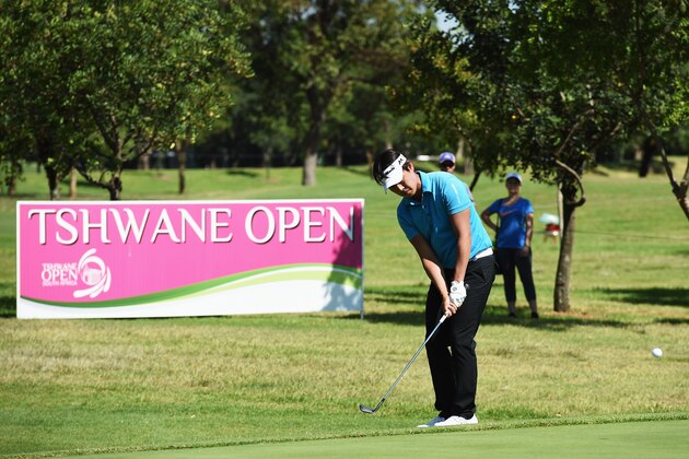 PRETORIA, SOUTH AFRICA - FEBRUARY 12:  Daniel Im of USA plays a shot during the second round of the Tshwane Open at Pretoria Country Club on February 12, 2016 in Pretoria, South Africa.  (Photo by Stuart Franklin/Getty Images)