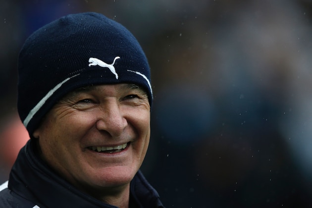 Leicester City's Italian manager Claudio Ranieri reacts ahead of the English Premier League football match between Manchester City and Leicester City at the Etihad Stadium in Manchester, north west England, on February 6, 2016.  / AFP / ADRIAN DENNIS / RESTRICTED TO EDITORIAL USE. No use with unauthorized audio, video, data, fixture lists, club/league logos or 'live' services. Online in-match use limited to 75 images, no video emulation. No use in betting, games or single club/league/player publications.  /         (Photo credit should read ADRIAN DENNIS/AFP/Getty Images)