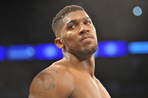 LONDON, ENGLAND - SEPTEMBER 12:  Anthony Joshua in the ring ahead of his fight against Gary Cornish for the WBC International Heavyweight title & vacant Commonwealth Heavyweight title at 'Heavy Duty' fight night at The O2 Arena on September 12, 2015 in London, England.  (Photo by Leigh Dawney/Getty Images)