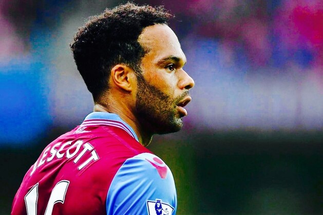 BIRMINGHAM, ENGLAND - SEPTEMBER 19:  Joleon Lescott of Aston Villa in action during the Barclays Premier League match between Aston Villa and West Bromwich Albion at Villa Park on September 19, 2015 in Birmingham, United Kingdom.  (Photo by Dan Mullan/Getty Images)