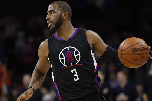 Los Angeles Clippers' Chris Paul (3) in action during the second half of an NBA basketball game against the Philadelphia 76ers, Monday, Feb. 8, 2016, in Philadelphia. The Clippers won 98-92 in overtime. (AP Photo/Chris Szagola) Los Angeles Clippers' Chris Paul (3) in action during the second half of an NBA basketball game against the Philadelphia 76ers, Monday, Feb. 8, 2016, in Philadelphia. The Clippers won 98-92 in overtime. (AP Photo/Chris Szagola)