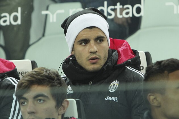 TURIN, ITALY - DECEMBER 13:  Alvaro Morata of Juventus FC looks on before the Serie A match betweeen Juventus FC and ACF Fiorentina at Juventus Arena on December 13, 2015 in Turin, Italy.  (Photo by Marco Luzzani/Getty Images)