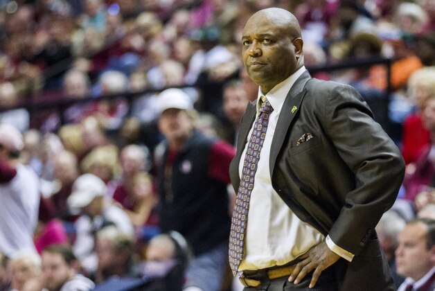 Florida State head coach Leonard Hamilton watches the action in the second half of an NCAA basketball game against Miami  in Tallahassee, Fla., Sunday Feb. 14, 2016. Miami defeated Florida State 67-65. (AP Photo/Mark Wallheiser)