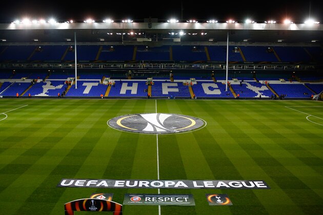 LONDON, ENGLAND - FEBRUARY 25:  A general view of the stadium prior to the UEFA Europa League round of 32 second leg match between Tottenham Hotspur and Fiorentina at White Hart Lane on February 25, 2016 in London, United Kingdom.  (Photo by Clive Rose/Getty Images)
