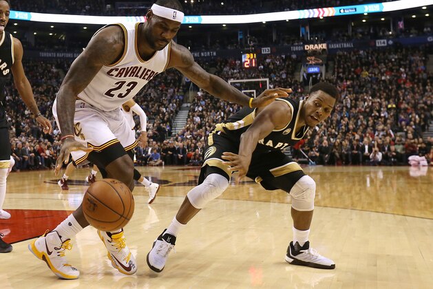 TORONTO, ON - NOVEMBER 25:  LeBron James